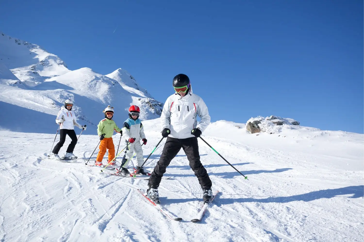 Kinderskischule Symbol